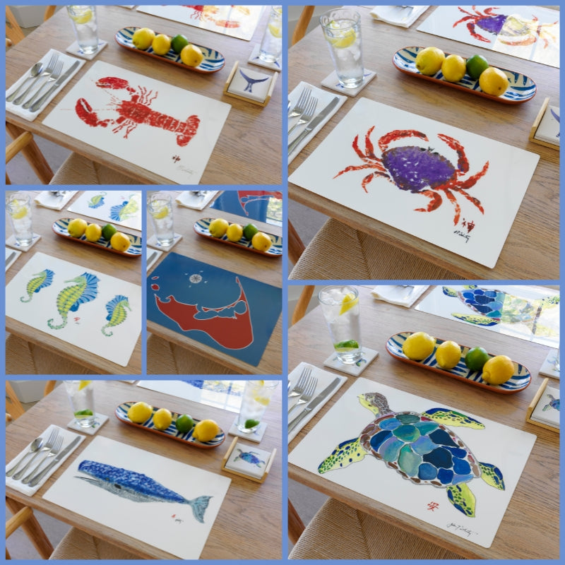 False Albacore Placemat | Ocean-Inspired