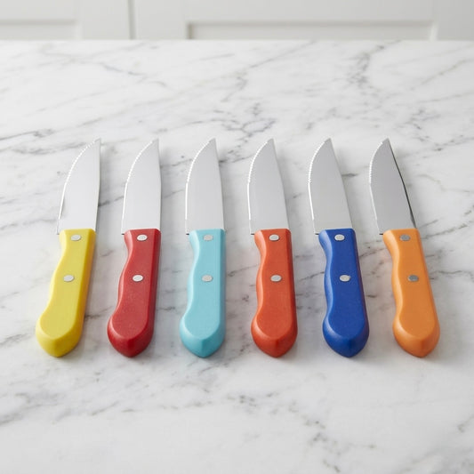 Colorful Steak Knives(set of 6)