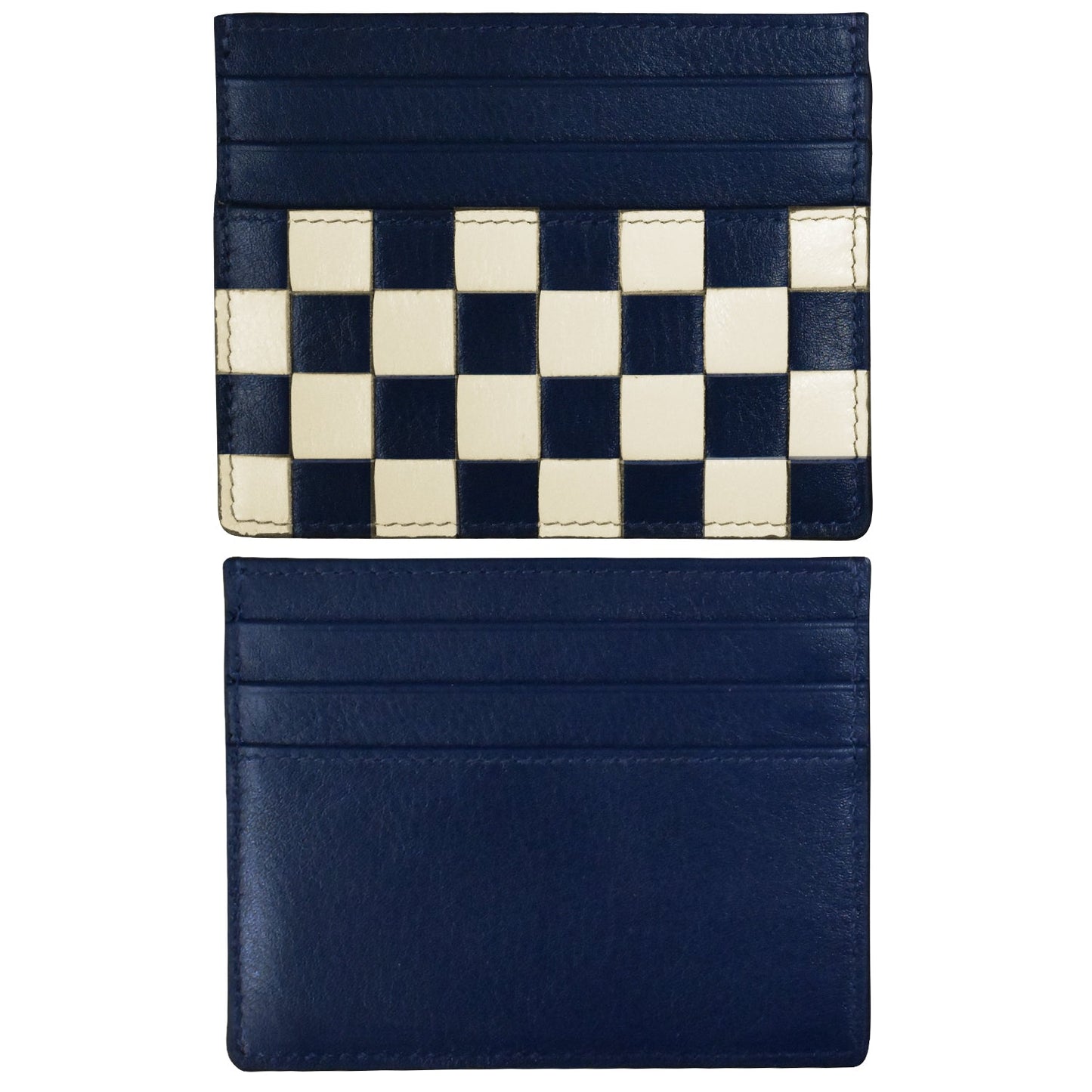 CHECKERBOARD CARD CASE