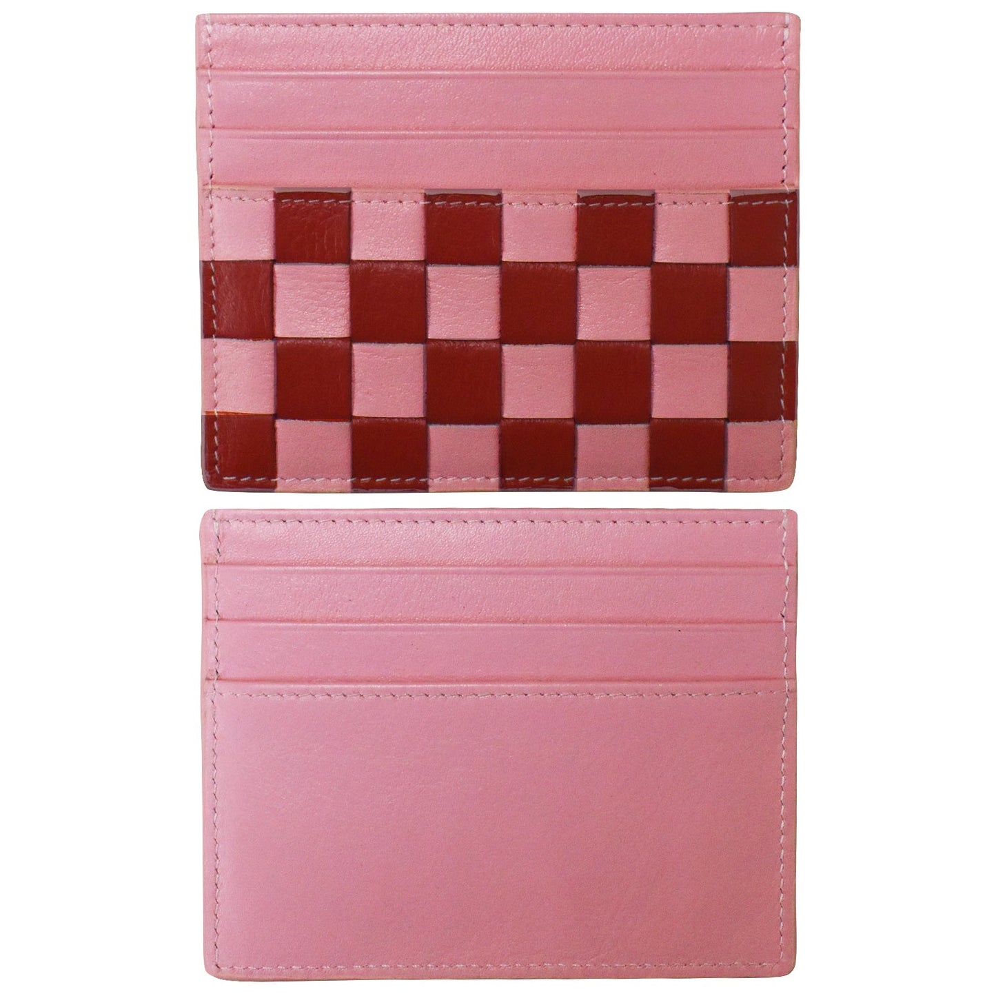 CHECKERBOARD CARD CASE