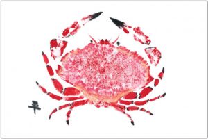 Stone Crab Placemat | Nautical